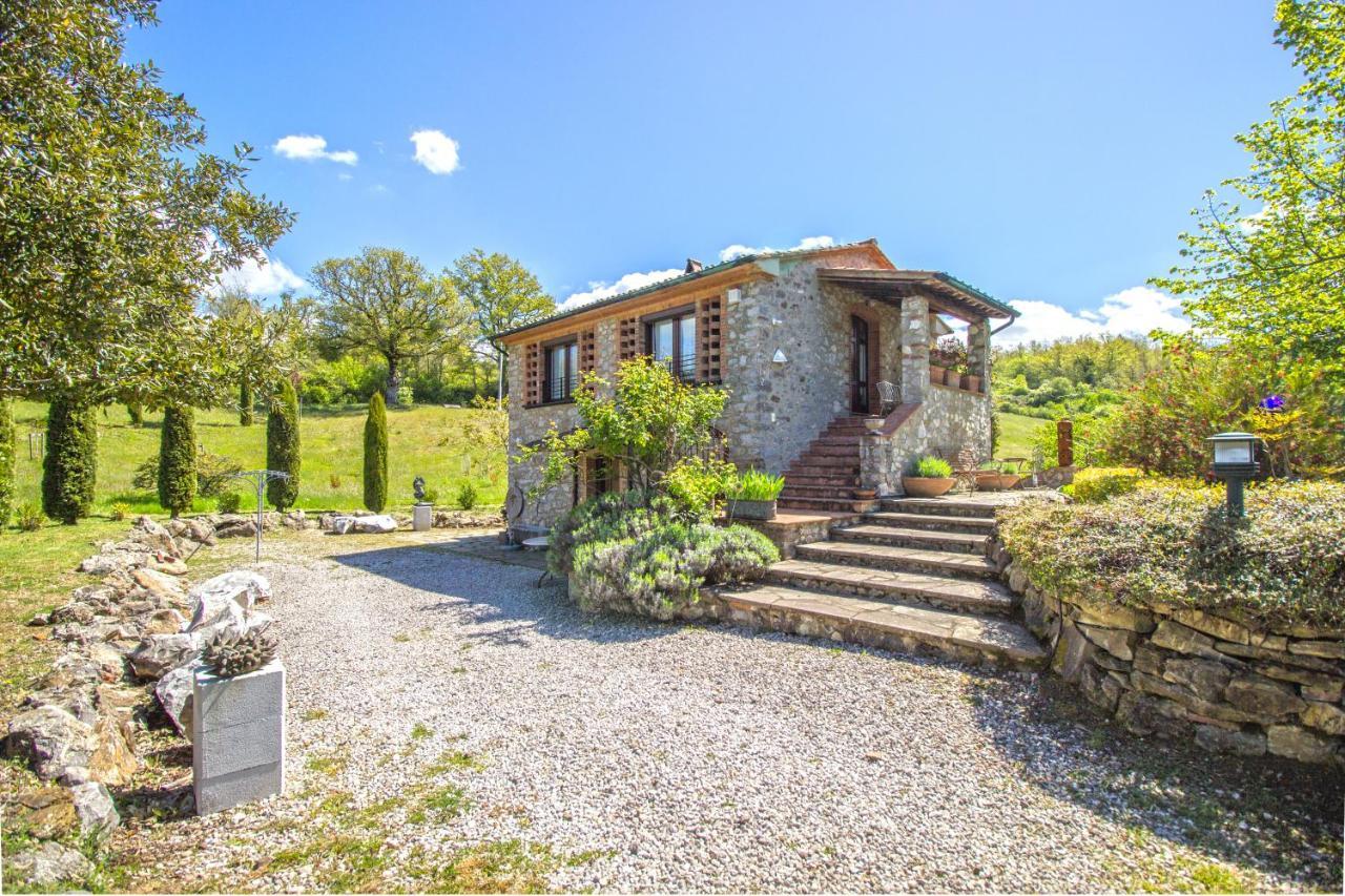 Ca'Novae - Tuscany Farmhouse Montieri Exterior foto